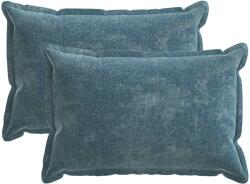 vidaXL Husa pentru perna 2 buc. HOUTEN albastru 30 x 50 cm GartenMobel Dekor (916175) Lenjerie de pat
