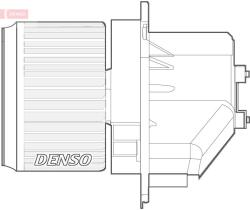 DENSO Ventilator, habitaclu DENSO DEA09066 (DEA09066)