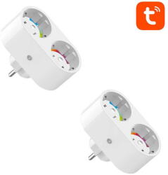 Gosund Priza inteligenta duala WiFi SP211, pachet de 2, 3500W Tuya (SP211-2 bucati)