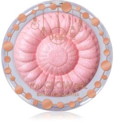 J. Cat Beauty You Glow Girl iluminator compact culoare 109 Unicorn Fave 8.5 g
