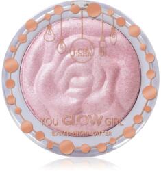 J. Cat Beauty You Glow Girl iluminator compact culoare 106 Bella Rose 8.5 g