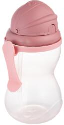Canpol babies Sport Cup sticlă pentru sport cu pai Pink 12m+ 1 buc