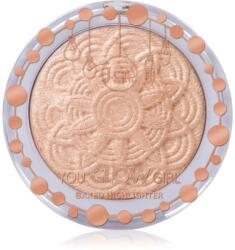 J. Cat Beauty You Glow Girl iluminator compact culoare 105 Moon Light 8.5 g