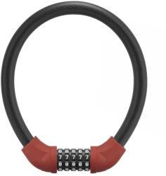 ROCKBROS RKS870-RD piros kódzáras kerékpárzár acélkábellel, 85 cm
