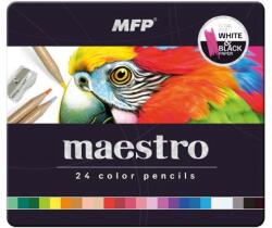 MFP MAESTRO kerek, fém dobozban, 24 szín (MFP6300627)