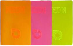 KOH-I-NOOR Caiet A5, NEON PP, velin, 42 file, diverse culori, Koh-I-Noor O100972V (O100972V)