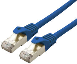Safer Patchcord S/FTP Cat 6A, 10 Metri, albastru , SFTP6A-10M-B, SAFER (SFTP6A-10M-B)