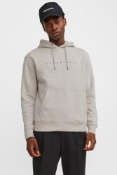 JACK & JONES Jack & Jones, Kapucnis bő fazonú pulóver kenguruzsebbel, Törtfehér, M (12233972-MOONBEAM-M)