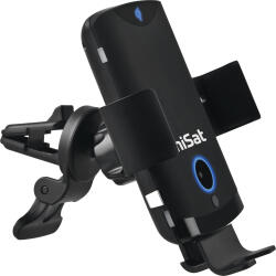 TechniSat Incarcator wireless auto TechniSat SMARTCHARGE 2 10 W ABS si Policarbonat Negru (76-4976-00)