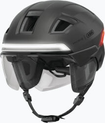 ABUS Cască de bicicletă cu indicatoare de direcție ABUS Hyp-e Ace volcano titan