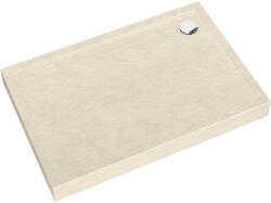 Schedpol Caspar New Cashmere Stone cădiță de duș dreptunghiulară 120x80 cm bej 3.2333/PK/ST (32338PKST)