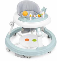Kidizi Premergator multifunctional Kidizi Pippa albastru pentru baieti, cu panou interactiv pentru picioare, tavita muzicala detasabila si inaltime reglabila pe 3 niveluri (5949551919582)
