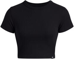 Under Armour Tricou pentru femei Rival Rib Baby Tee Black/White M