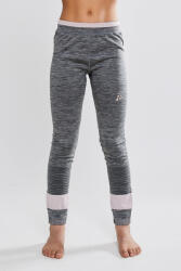 Craft Colanți pentru copii Fuseknit Comfort Junior grey/pink 122 cm