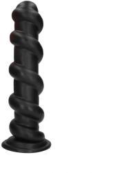 Ouch! Dop Anal Hole Driller cu Ventuza, PVC, Negru, 32 cm