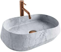 Rea Dune mosdótál 59x38 cm mosdótálak szürke/kő matt REA-U3541 (REAU3541)