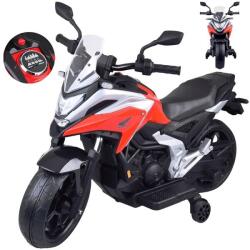  Gyerek elektromos motor Honda NC750X hanggal, fénnyel, oldalkerekekkel