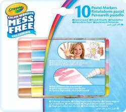 Crayola Color Wonder Maszatmentes pasztell mini filctoll - Vegyes színek (10 db/csomag) (7019)