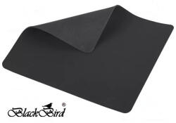 BlackBird Egérpad Basic fekete 18x22cm 1mm vastag (BH1768)