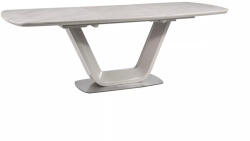 SIGNAL MEBLE Armani Ceramic Bővíthető Kerámia Étkezőasztal Matt Szürke 160-220 cm (SIG-ARMANISZ160)