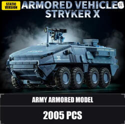  Stryker páncélozott csapatszállító jármű 2000+ darabos (mould114)
