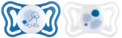 Chicco Physioforma Light szilikon fogszabályozó cumi blue 6-16 hónap, 2 db