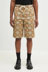 Drôle de Monsieur cargo férfi pamut Le Short Workwear Paisley - sárga L