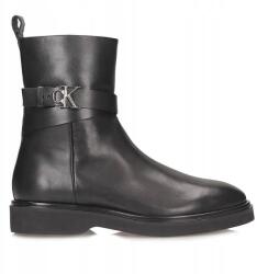 Calvin Klein Fekete worker bokacsizma Calvin Klein HW0HW02663BEHW8E Ankle Boot Metal Logo (HW0HW02663BEHW8E)