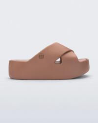 Melissa Free Platform Cabedal X Ad Brown Platform flip-flop papucs Barna 41/42 (Melissa)