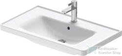 Duravit D-NEO 800x480 mm-es bútorral aláépíthető mosdó, matt fehér 2367803200 (2367803200)