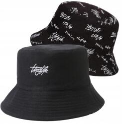 EdiBazzar Univerzális kalap Bucket Hat halász kétoldalas stílusos divatos sapka (Uniwersalny Kapelusz BUCKET HAT rybacki)