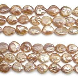  Perle de Cultura Baroc Bicolor Margele Bijuterii 17-23x16-18 mm - Lungime Sirag 40 cm - AAA