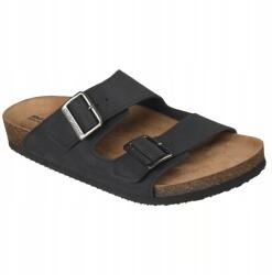 Skechers Férfi flip-flop papucs Skechers Aidan Westmont 205712-BLK Fekete 42 (205712-BLK)