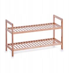 Zeller Bambusz cipőtartó 2 polccal 70x26x40cm (13560)