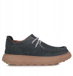 Ravini Kényelmes profilozott félcipő Ravini 251043 Navy Blue Nubuck (251043)