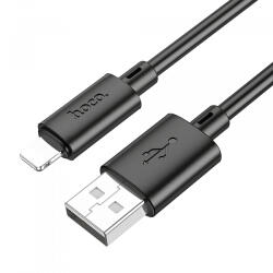 hoco. Cablu Date si Incarcare USB-A - Lightning HOCO X88, 18W, 1m, Negru - gsmboutique