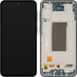 Samsung Display cu Touchscreen Samsung Galaxy A37 5G, cu Rama, Verde (Graygreen), Service Pack GH82-39232B (GH82-39232B)