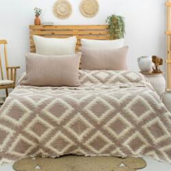Saheser® Cuvertura din muselina 240x260 cm Sonia Bej, Saheser Home
