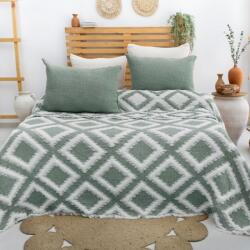 Saheser® Cuvertura din muselina 240x260 cm Sonia Verde, Saheser Home