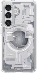 Spigen Carcasa Spigen Ultra Hybrid Mag cu MagSafe compatibila cu Samsung Galaxy S26 Plus, Zero One White (8800283318449-ACS10712)