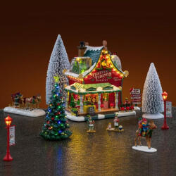 Lemax festive tidings nursery set Santa's Wonderland 2026