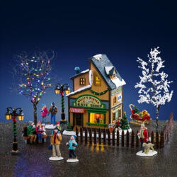 Lemax wally's winter skate shop set Vail Village 2026