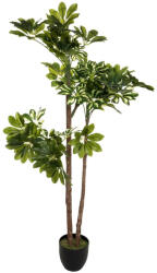 Brius Planta artificiala Schefflera cu ghiveci, 135 cm, verde (JJ-179268)