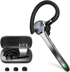 CerCip Casca Bluetooth CerCip G7, Autonomie baterie 23 ore, Anulare zgomot, Multipoint, Încărcare în carcasă, Culoare Negru (46827395)