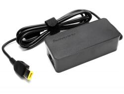 Lenovo laptop töltő, 20V/2.25, 45W, négyzet alakú, USB csatlakozó, sárga (00HM615)
