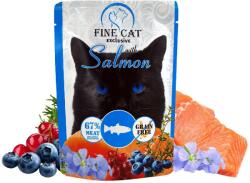 Fine Cat XXL tasakos eledel macskáknak, lazaccal 9 × 300 g