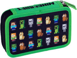 Astra Penar scolar Astra Minecraft - Multi Characters, cu 2 fermoare (503020200) Penar