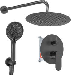 Rea Drop set de duș ascuns cu duș de ploaie grafit REA-P9661 (REAP9661)