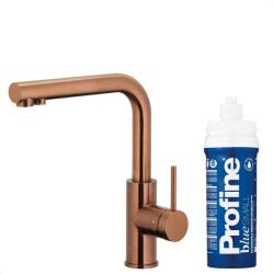 Armatura Duero Pure Basic baterie de bucatarie cu filtru pe picior cupru 6623-913-34 (662391334)
