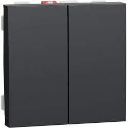 Schneider Electric Intrerupator dublu 2M Noua Unica antracit NU321154 (NU321154)